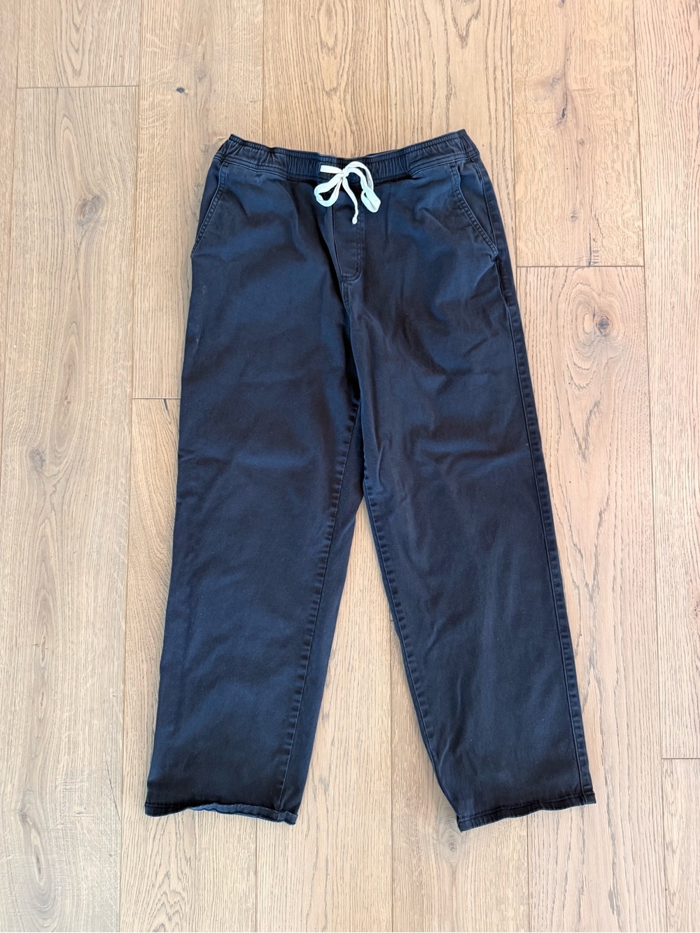 RSQ Black Drawstring Chinos